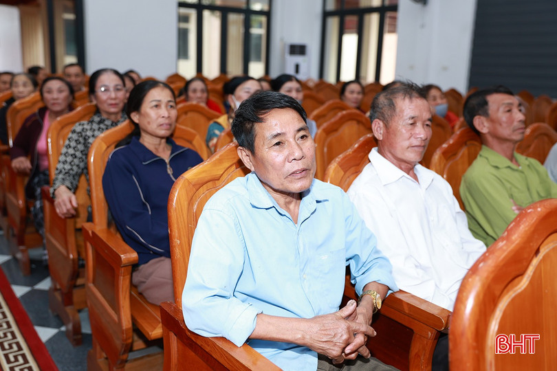 Các hộ dân địa phương bày tỏ sự đồng thuận cao đối với đồ án quy hoạch.