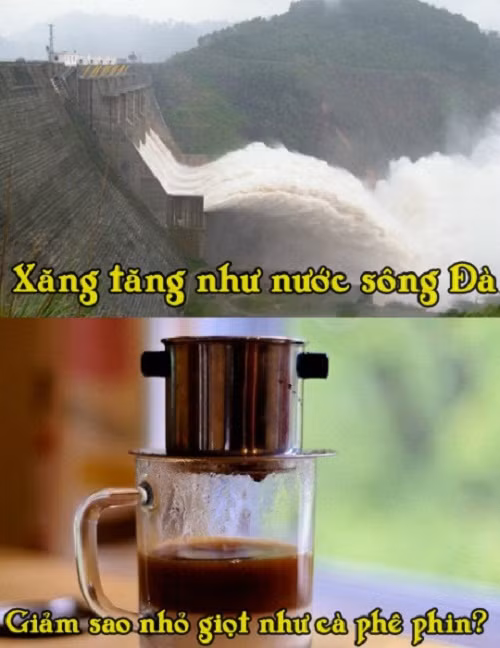 anh che gia xang giam 76 dong lit