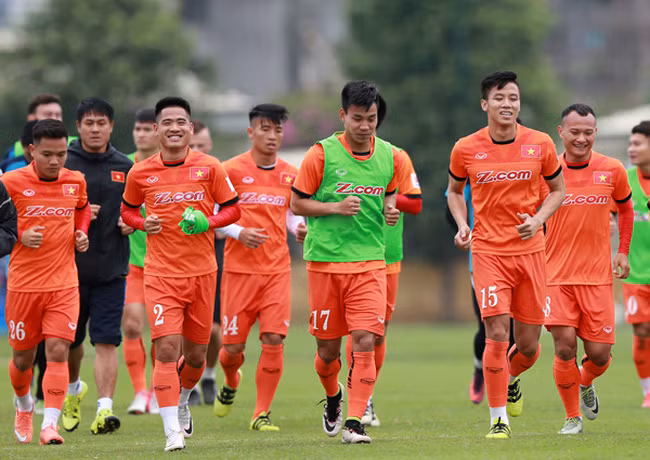 danh sach dtqg viet nam tap trung chuan bi du vl asian cup 2019