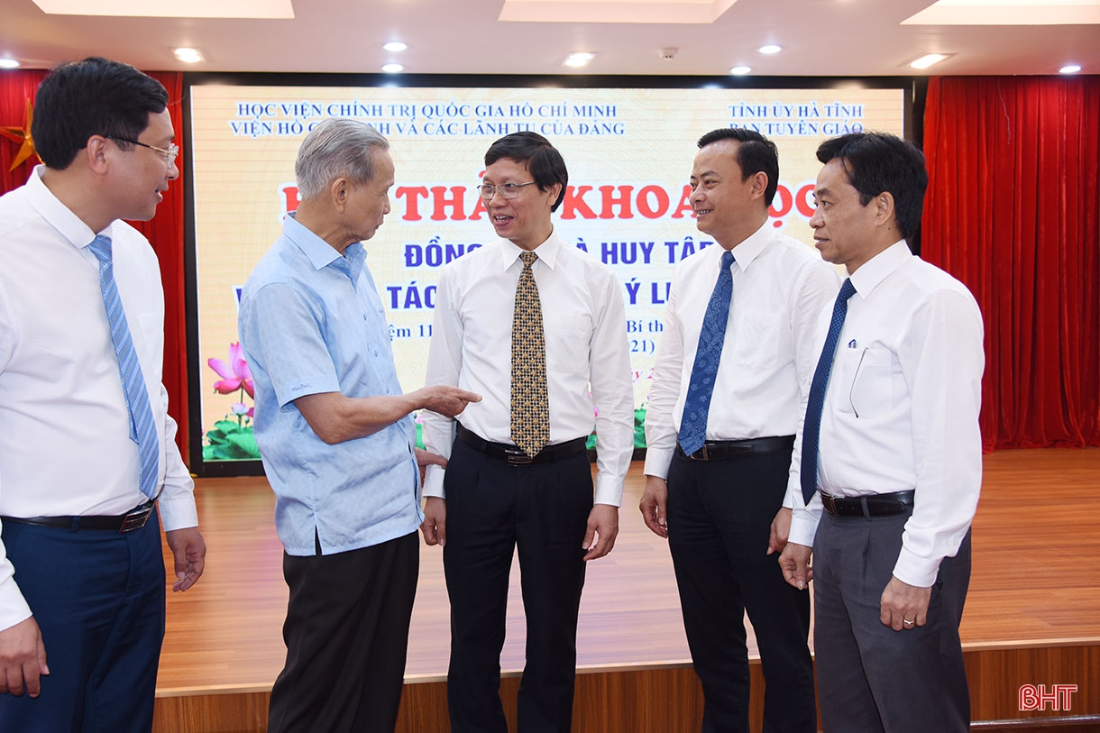 Tinh thần cách mạng của đồng chí Hà Huy Tập - động lực xây dựng Hà Tĩnh phát triển