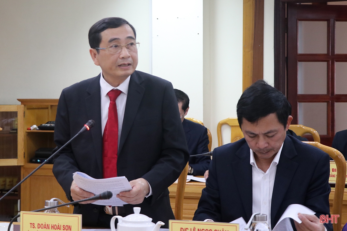 Mở rộng cơ hội cho Hà Tĩnh trong đào tạo nguồn nhân lực, nghiên cứu khoa học, chuyển giao công nghệ
