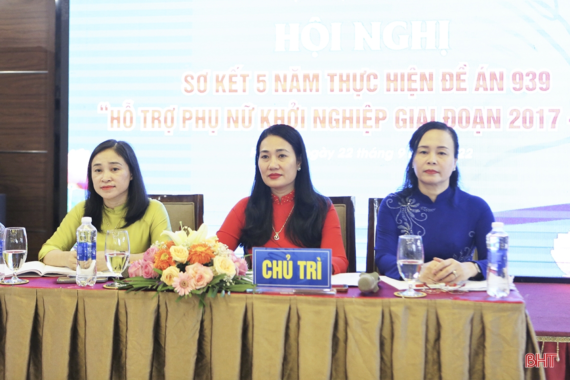 Khen thưởng 12 tập thể, cá nhân thực hiện tốt đề án hỗ trợ phụ nữ khởi nghiệp