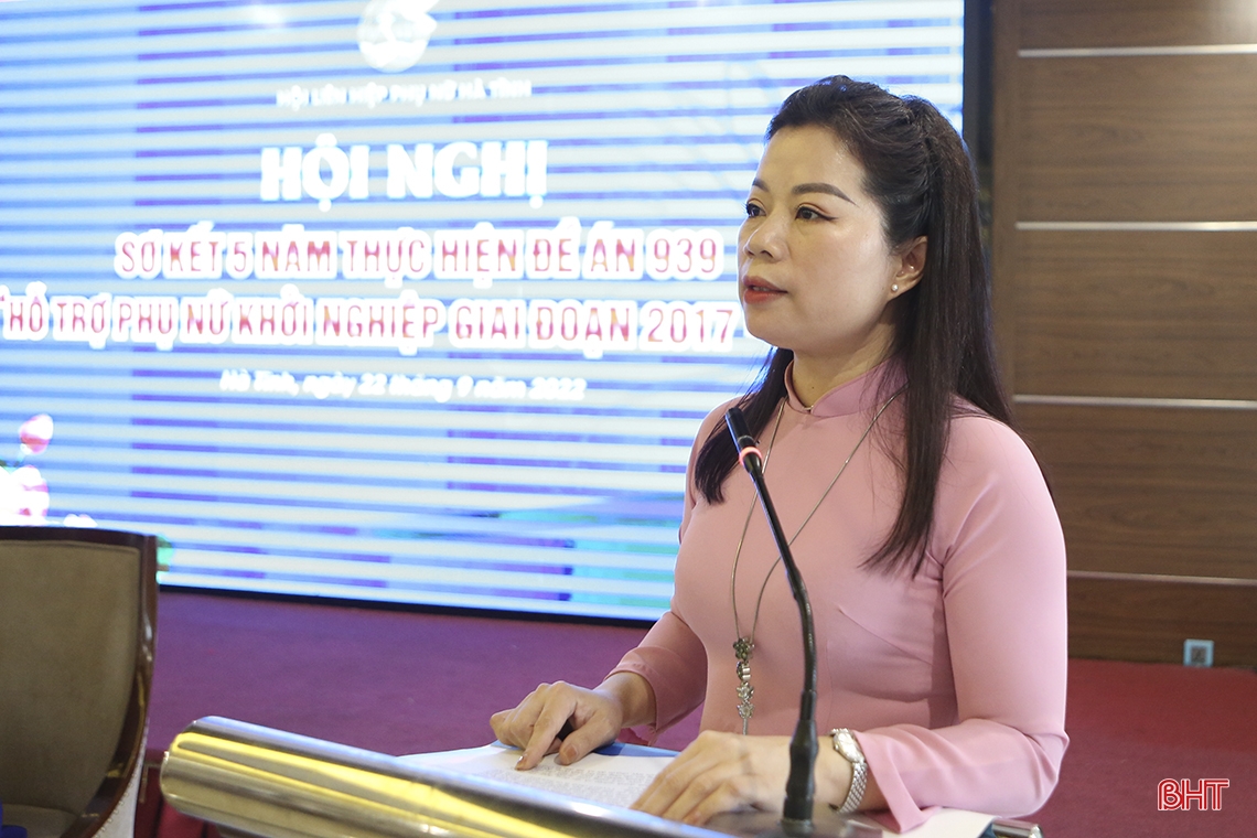 Khen thưởng 12 tập thể, cá nhân thực hiện tốt đề án hỗ trợ phụ nữ khởi nghiệp