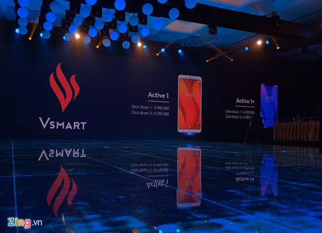 Vsmart ra mắt 4 smartphone, giá từ 2,5 đến 6,3 triệu đồng
