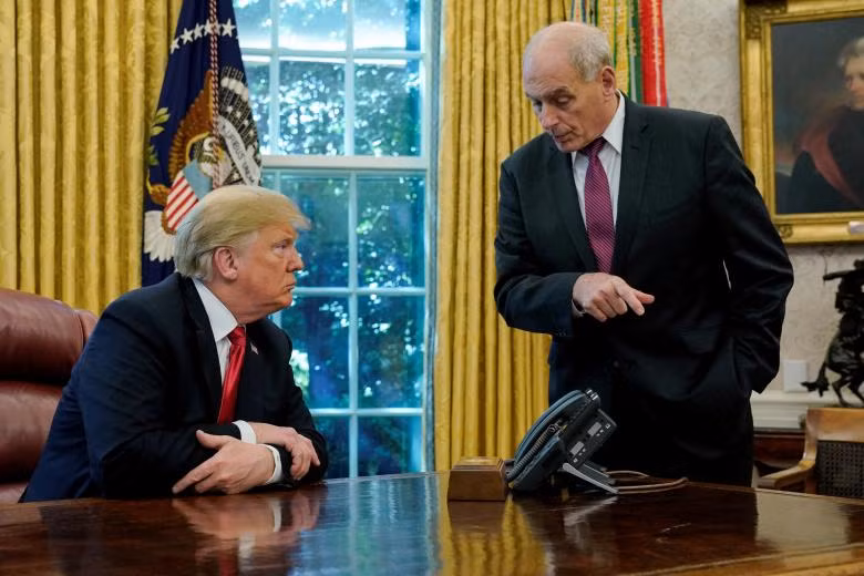 Gần 2 năm đương chức của Chánh văn phòng Nhà Trắng John Kelly