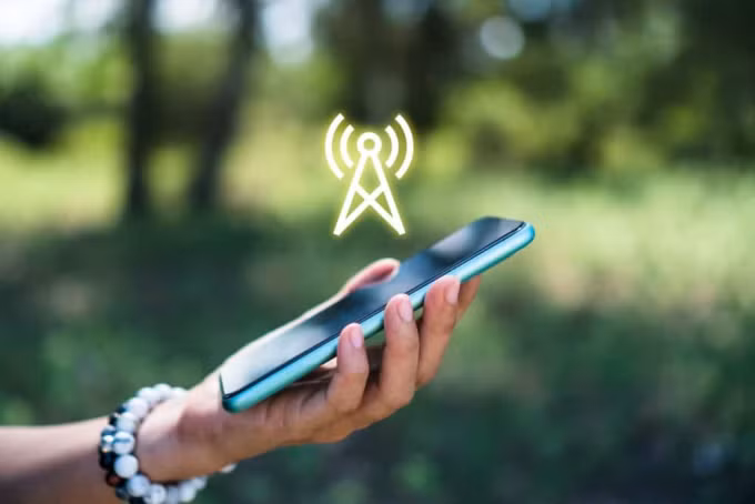 Smartphone thu sóng di động. Ảnh: AndroidDen