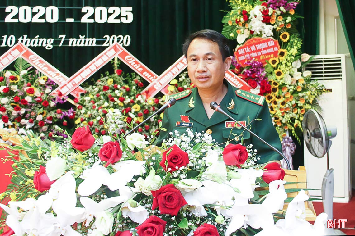 Đại tá Hà Học Chiến tái đắc cử chức vụ Bí thư Đảng ủy Bộ đội Biên phòng Hà Tĩnh khóa XIX