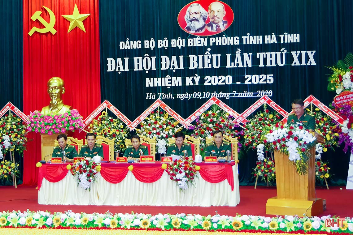 Đại tá Hà Học Chiến tái đắc cử chức vụ Bí thư Đảng ủy Bộ đội Biên phòng Hà Tĩnh khóa XIX