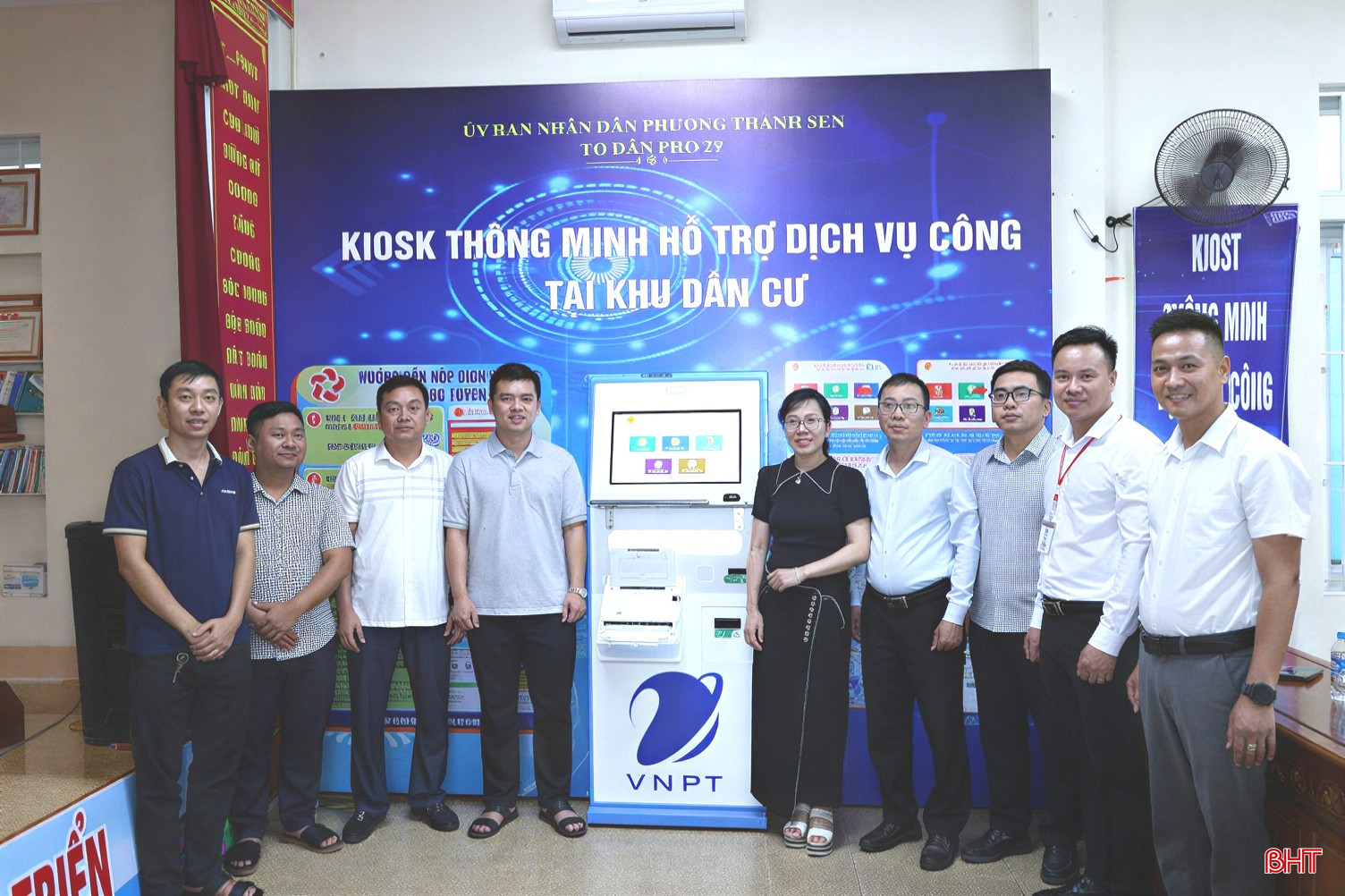 Kiosk thông minh đưa dịch vụ công đến gần người dân