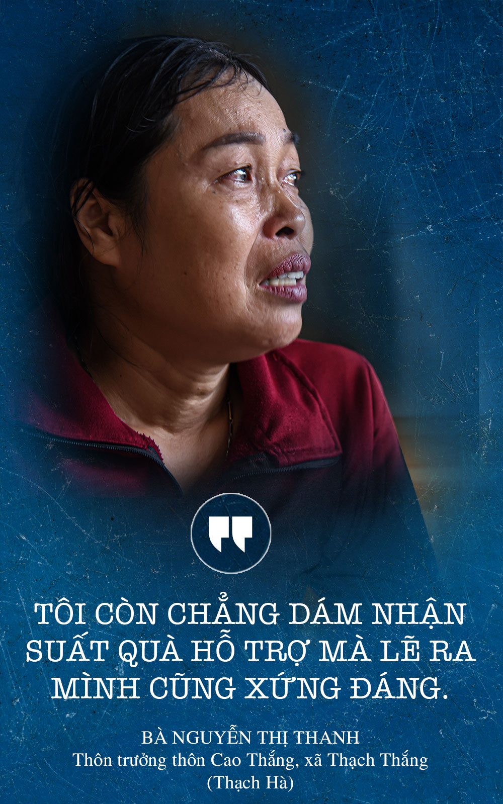 Cán bộ thôn ở vùng lũ Hà Tĩnh - nỗi niềm biết tỏ cùng ai!