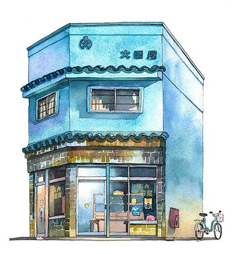 nhung cua hang nho dam chat nhat qua chum tranh mau nuoc cua hoa si ba lan