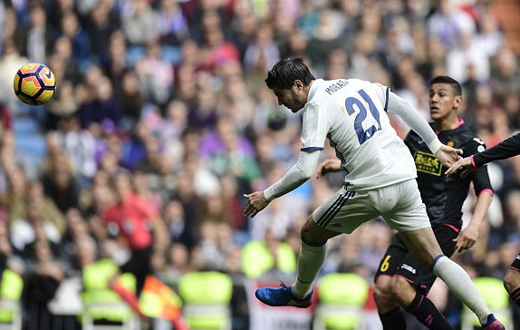 Morata đánh đầu lập công. bale tai xuat an tuong real gia tang cach biet voi barca