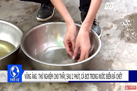 video ca chet sau 2 phut cua vtc 1 da thong tin sai lech