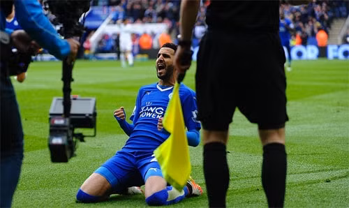 Mahrez và nhiều đồng đội ở Leicester đang có một mùa giải để đời. Ảnh: DM.