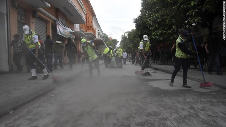 Kinh hoàng núi lửa Guatemala phun trào làm hàng trăm người thương vong