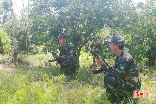 Huấn luyện nghiệp vụ biên phòng cho 120 tân binh