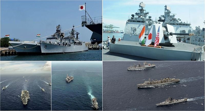 Malabar 2018 - cuộc tập trận biểu dương sức mạnh