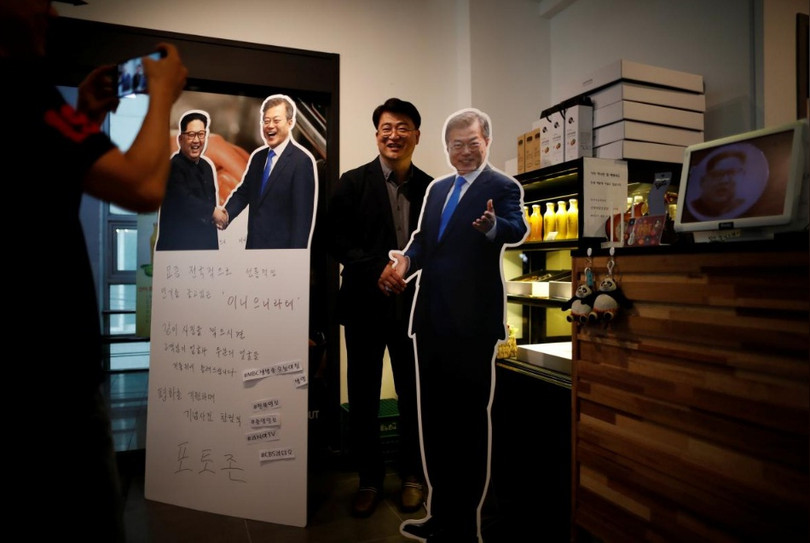 Những tách cà phê mang thông điệp hòa bình tại Hàn Quốc