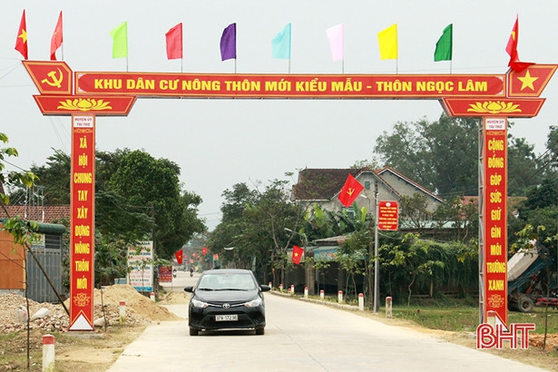 Đức Thọ cần trên 681 tỷ đồng xây dựng huyện nông thôn mới