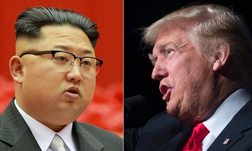 Lãnh đạo Triều Tiên Kim Jong-un (trái) và Tổng thống Mỹ Donald Trump. Ảnh: AFP. Gặp tổng thống Mỹ - chiến thắng lớn nhất của gia tộc họ Kim
