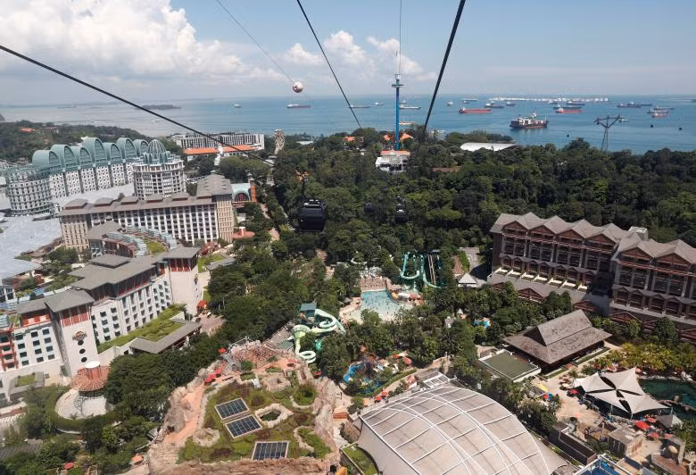 Một thoáng Sentosa - hòn đảo nơi diễn ra thượng đỉnh Mỹ-Triều