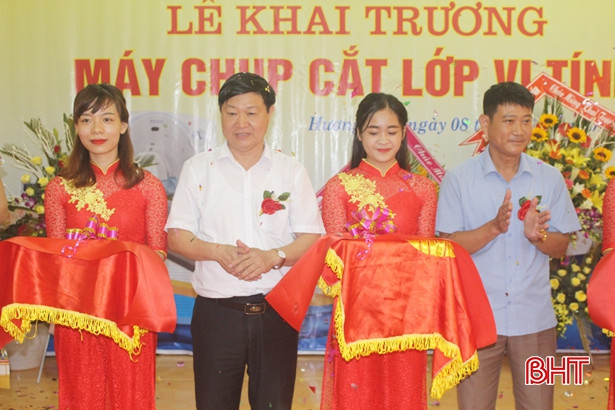 BVĐK Hương Khê đưa máy chụp cắt lớp vi tính vào hoạt động