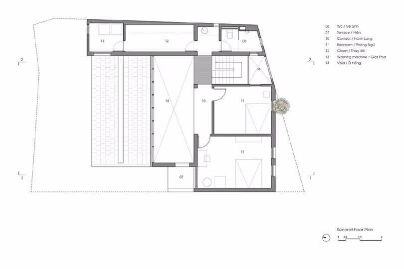 Ngôi nhà “hòa mình vào thiên nhiên” ở Hà Tĩnh lên tạp chí kiến trúc hàng đầu của Mỹ