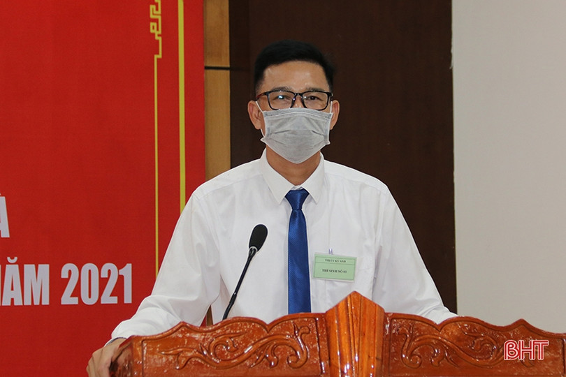 Thị xã Kỳ Anh thi giảng viên lý luận chính trị và báo cáo viên giỏi