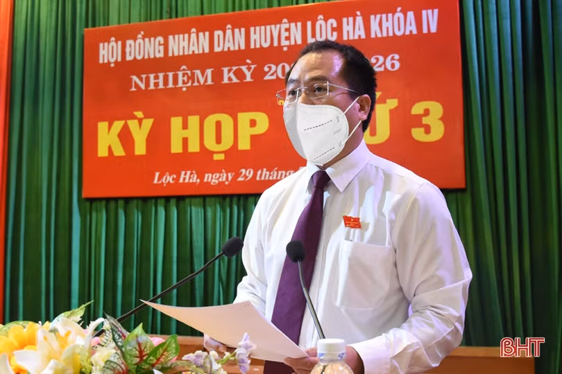 HĐND huyện Lộc Hà bàn giải pháp thực hiện nhiệm vụ trong điều kiện dịch COVID-19