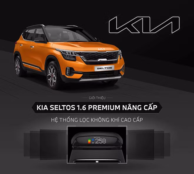 Kia Seltos 1.6 Premium “quay lại” thị trường Việt Nam với bản nâng cấp mới, giá không đổi