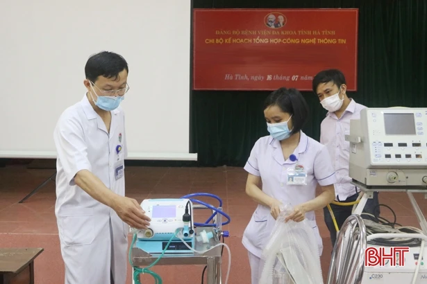Hà Tĩnh chủ động để điều trị bệnh nhân COVID-19 nặng và rất nặng