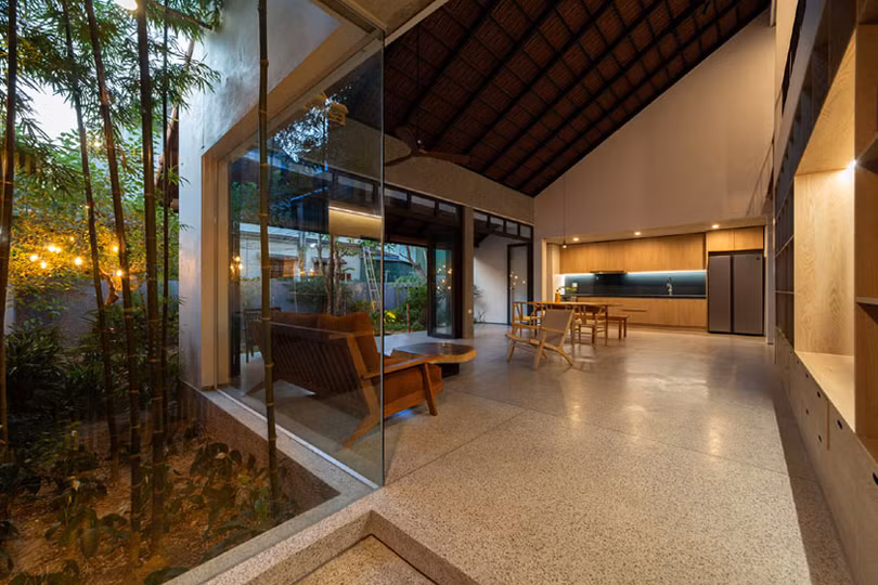 Ngôi nhà “hòa mình vào thiên nhiên” ở Hà Tĩnh lên tạp chí kiến trúc hàng đầu của Mỹ