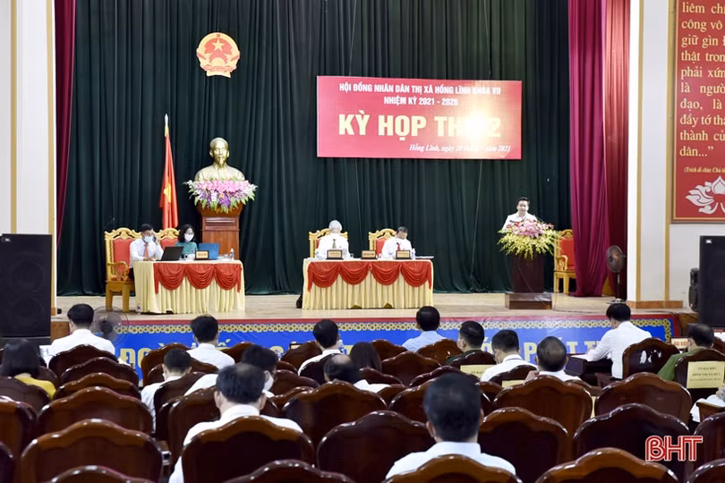 HĐND thị xã Hồng Lĩnh bàn giải pháp sớm tổ chức thực hiện các đề án, kế hoạch