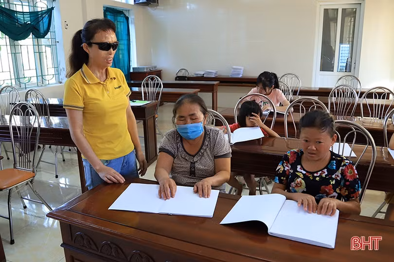 Chị Thanh khiếm thị, “giàu” nghị lực sống