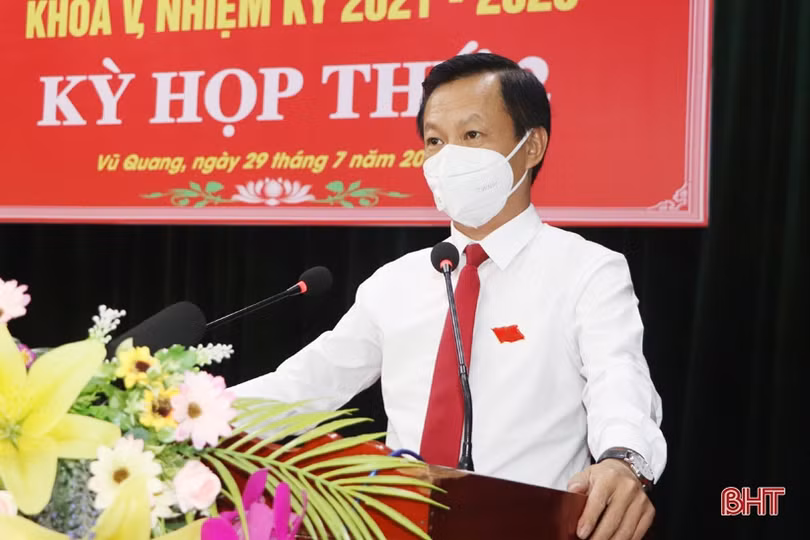 HĐND huyện Vũ Quang xem xét ban hành 4 nghị quyết quan trọng tại kỳ họp thứ 2