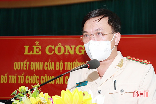 Đơn vị đầu tiên của Công an huyện Nghi Xuân công bố trở thành tổ chức chính quy