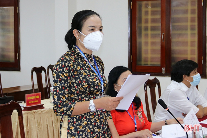 Thị xã Kỳ Anh thi giảng viên lý luận chính trị và báo cáo viên giỏi
