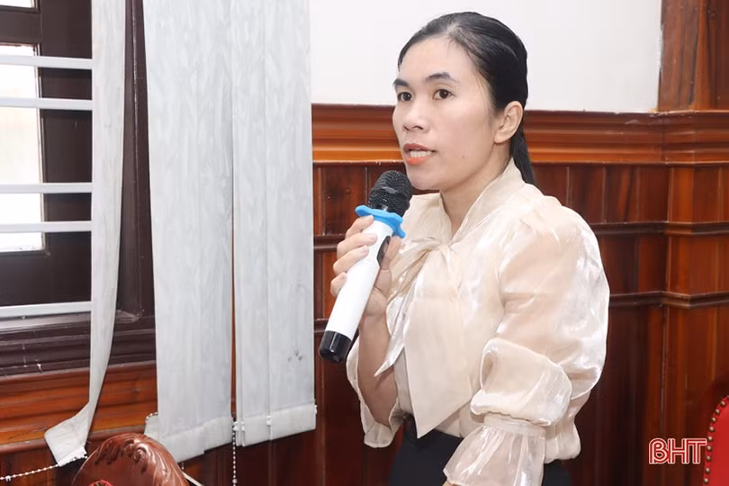 Huyện ủy Cẩm Xuyên đối thoại với hơn 150 cán bộ, hội viên nông dân