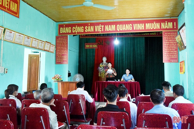 Thị xã Kỳ Anh tập trung xây dựng “Chi bộ 4 tốt”, “Chi bộ kiểu mẫu”