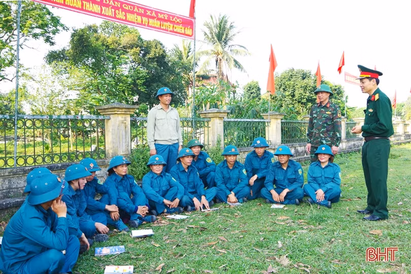 Lực vượng vũ trang Can Lộc chọn cách làm hợp lý “đẩy khá, xóa yếu”