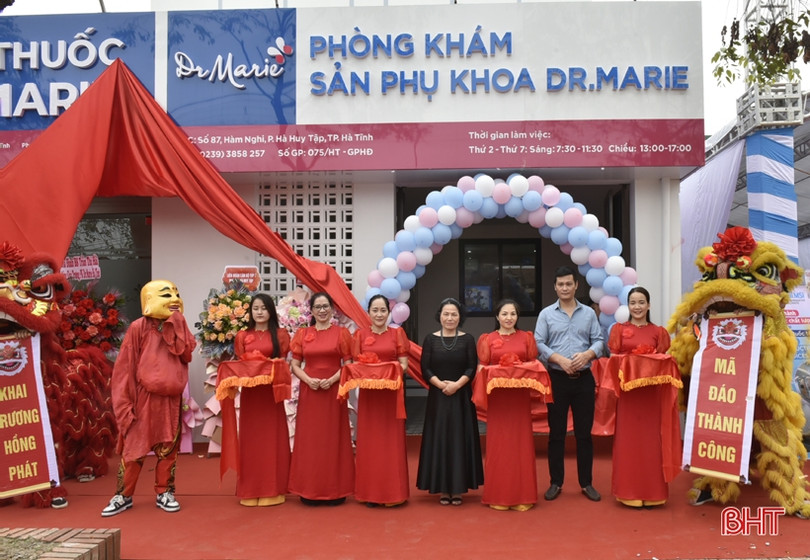 Dr. Marie khai trương phòng khám sản phụ khoa tại Hà Tĩnh