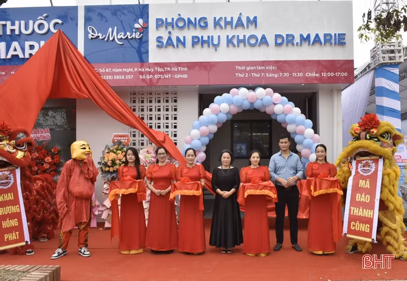 Dr. Marie khai trương phòng khám sản phụ khoa tại Hà Tĩnh