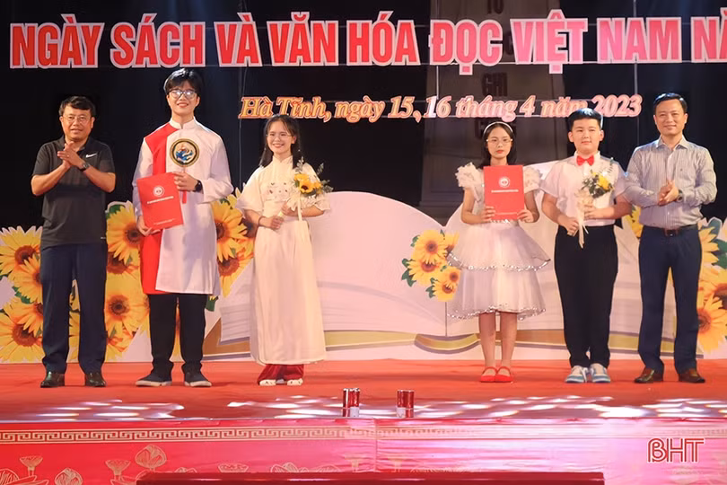 Ấn tượng Ngày sách và Văn hóa đọc Việt Nam năm 2023 tại TP Hà Tĩnh