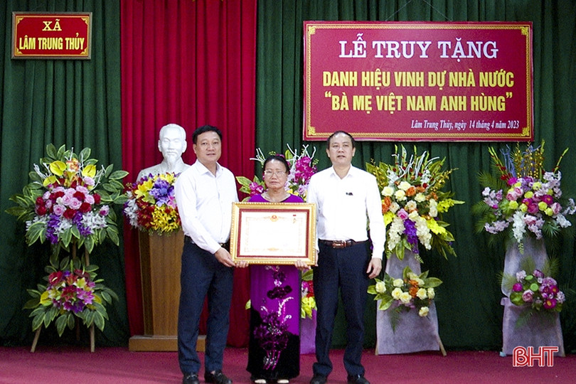 Truy tặng danh hiệu Mẹ Việt Nam Anh hùng cho mẹ Nguyễn Thị Đôi