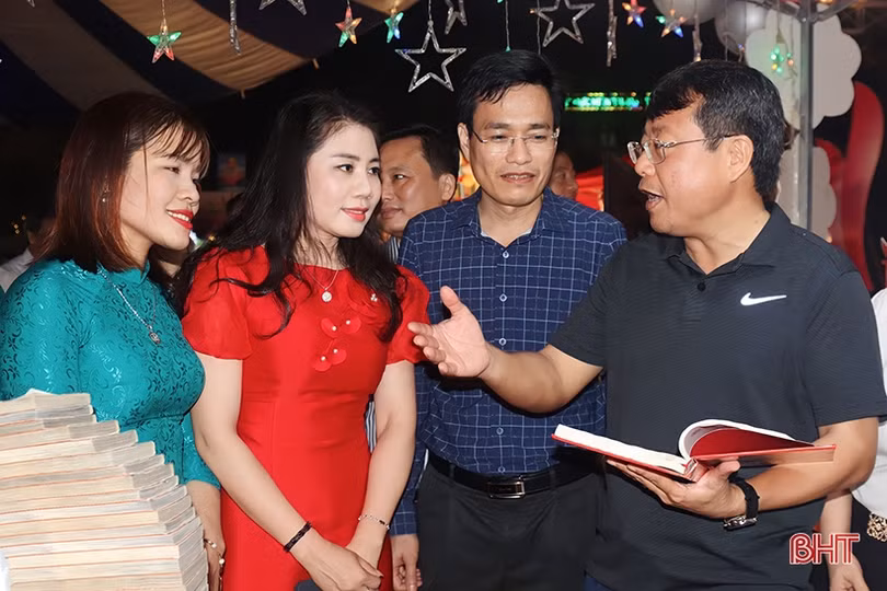 Ấn tượng Ngày sách và Văn hóa đọc Việt Nam năm 2023 tại TP Hà Tĩnh