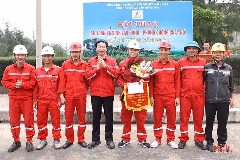 Sôi nổi hội thao an toàn vệ sinh lao động tại Nhà máy Nhiệt điện Vũng Áng 1