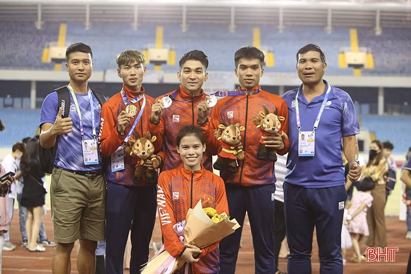 VĐV Hà Tĩnh nỗ lực săn” huy chương SEA Games 32