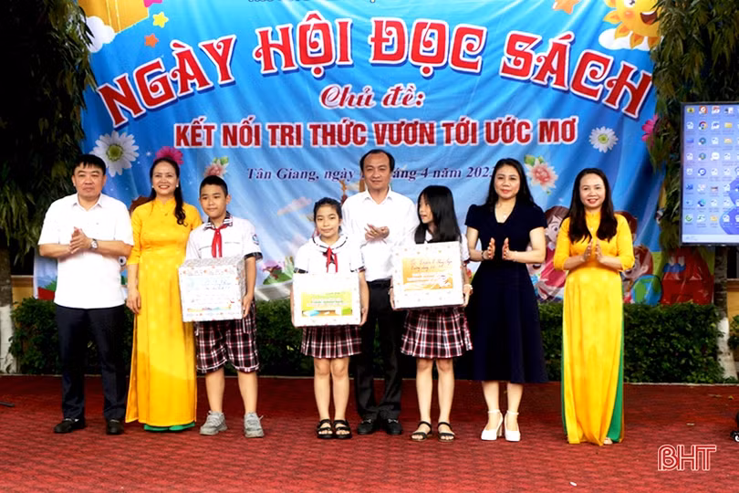 Ấn tượng Ngày sách và Văn hóa đọc Việt Nam năm 2023 tại TP Hà Tĩnh