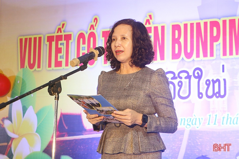 Tết Bunpimay thắm tình hữu nghị tại Trường Đại học Hà Tĩnh