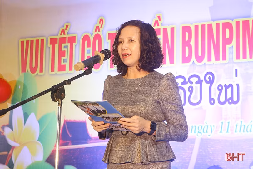 Tết Bunpimay thắm tình hữu nghị tại Trường Đại học Hà Tĩnh